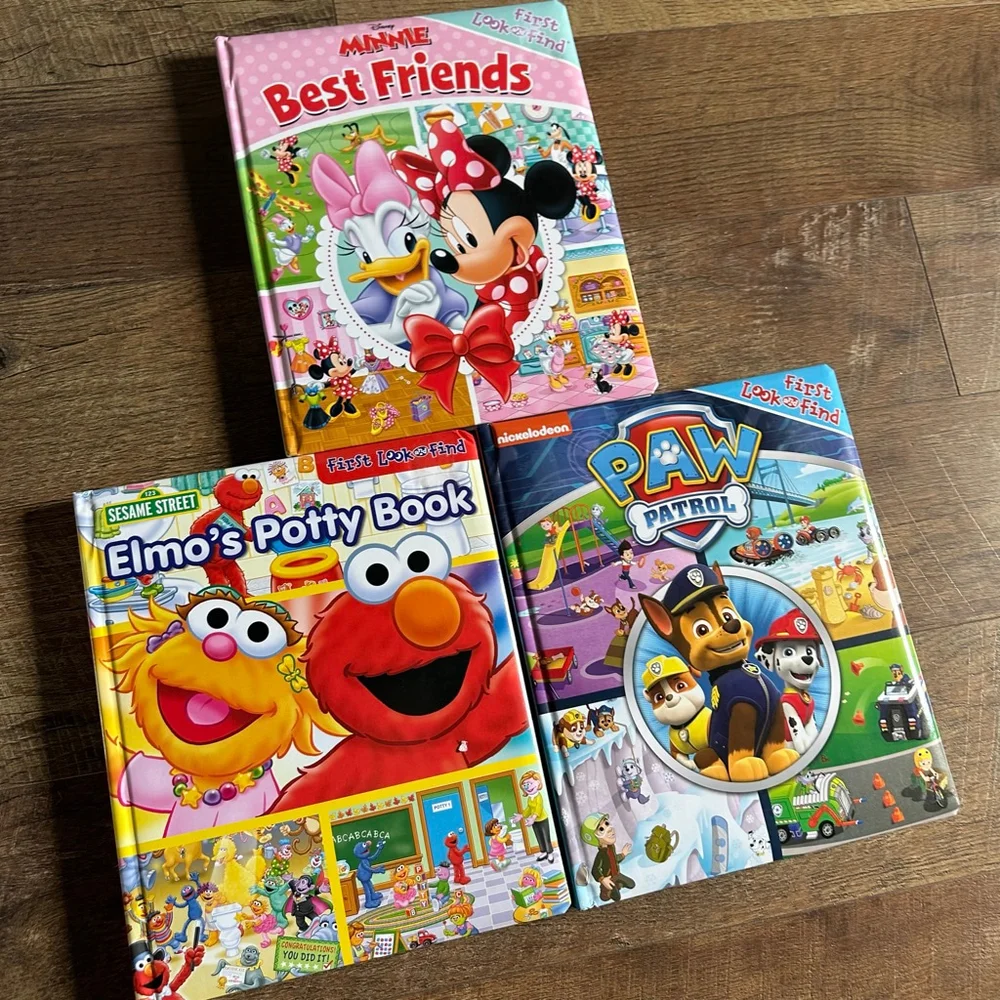 Girls Disney Minnie Mouse Best Friends Learning Toy Book Pink Red One Size